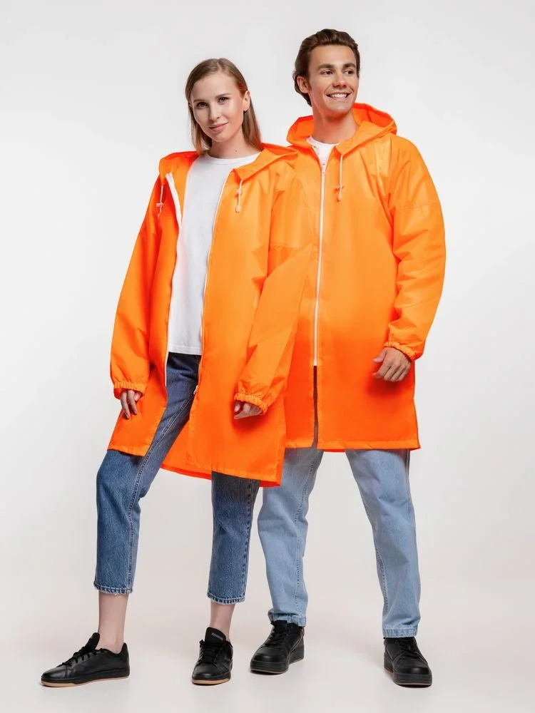 Дождевик Rainman Zip, оранжевый неон - фото 18