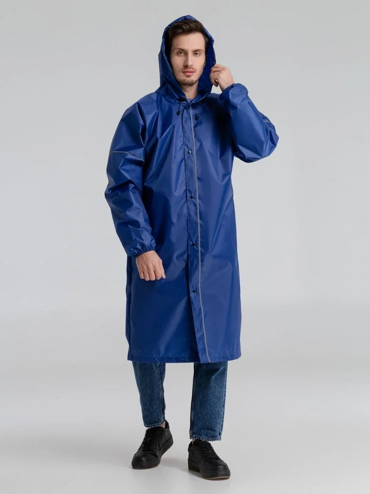 Дождевик со светоотражающими элементами Rainman Blink, ярко-синий - фото 5