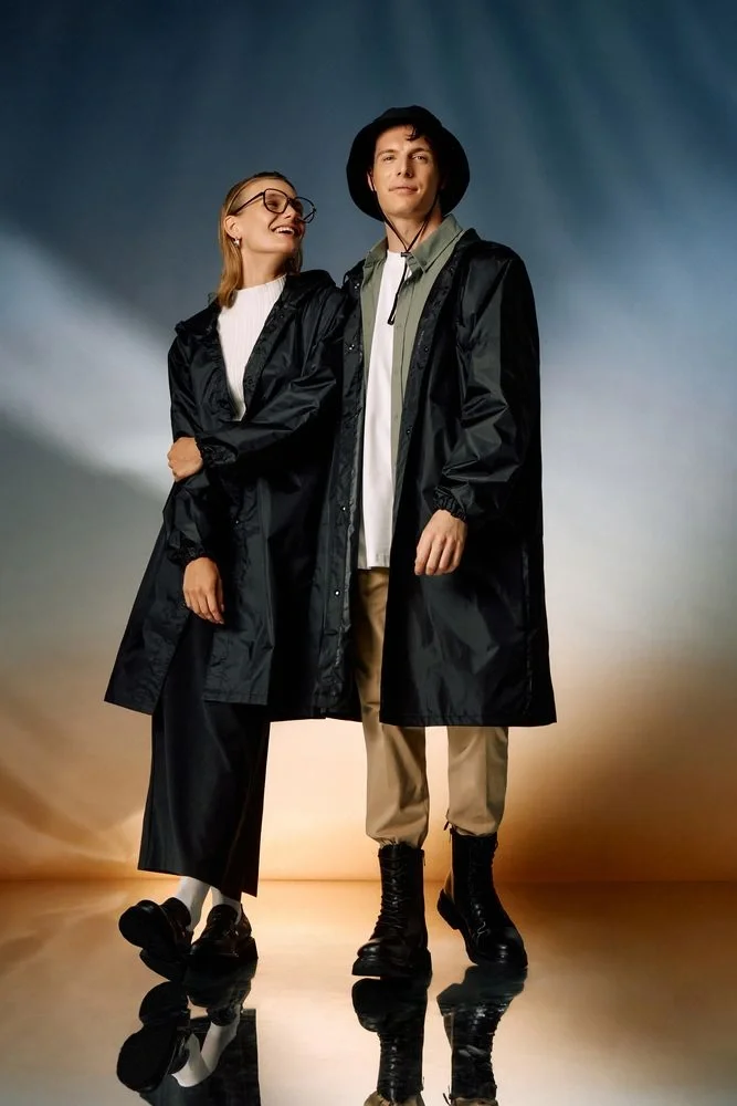 Дождевик унисекс Rainman, черный - фото 7