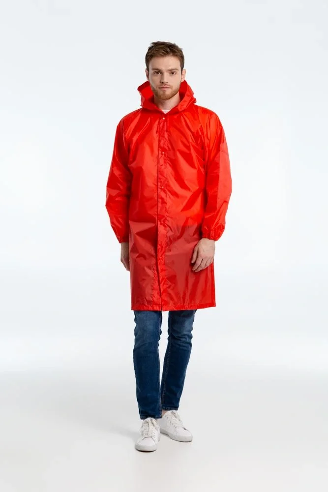 Дождевик унисекс Rainman, красный - фото 4