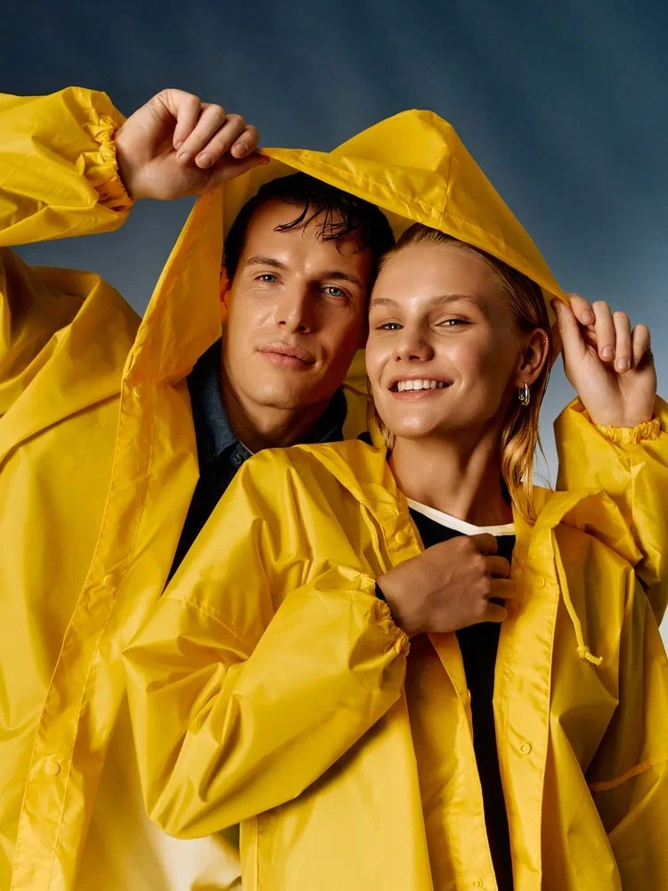Дождевик унисекс Rainman, желтый - фото 7