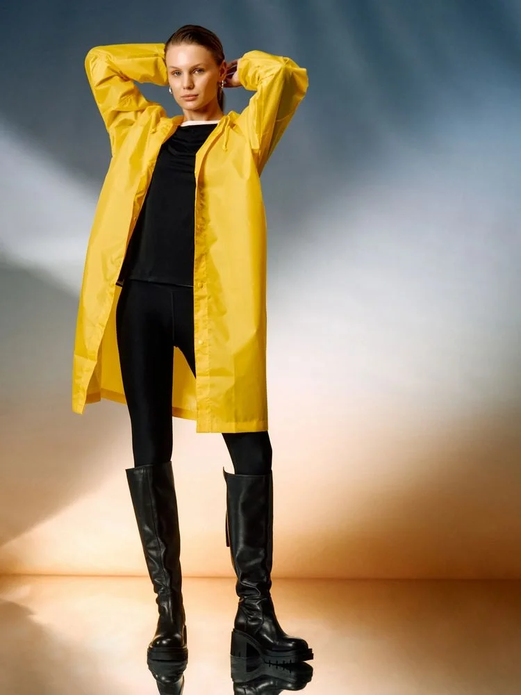 Дождевик унисекс Rainman, желтый - фото 8