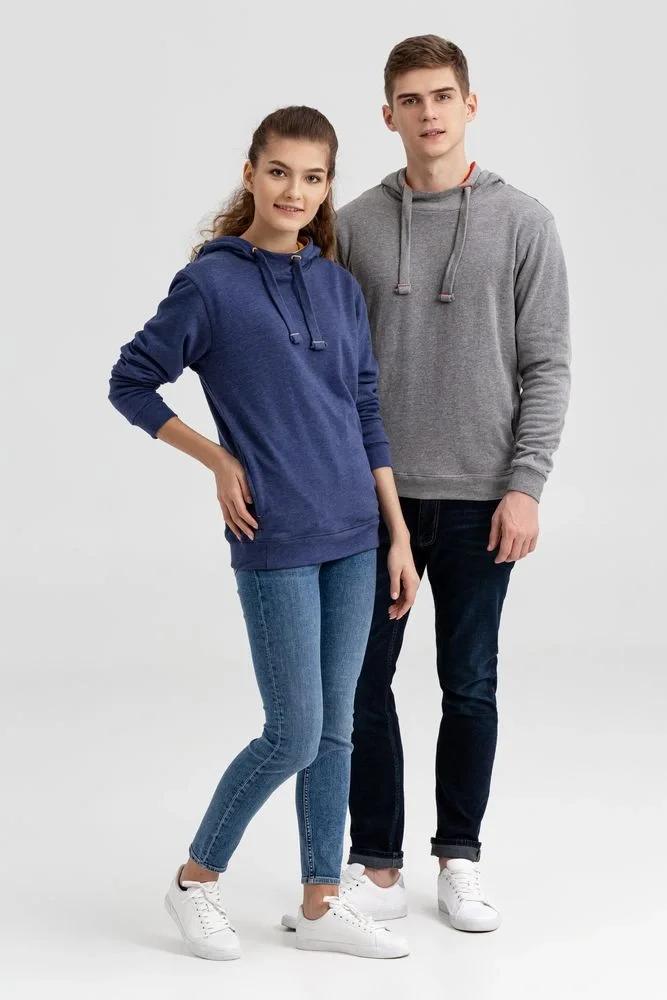 Двусторонняя толстовка Revers, серая с красным - фото 15