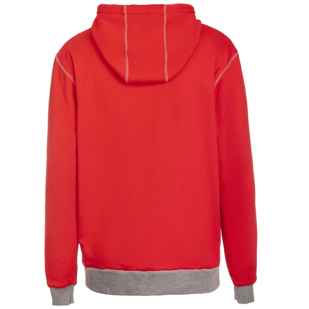 Двусторонняя толстовка Revers, серая с красным - фото 5
