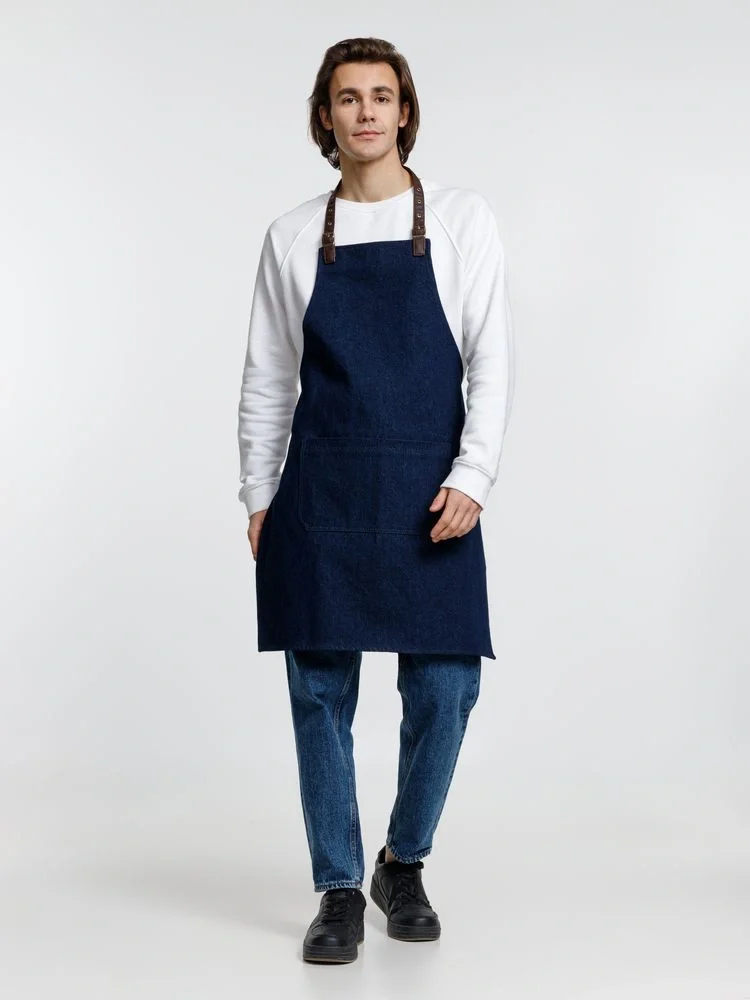 Фартук Denim Team, синий джинс - фото 4