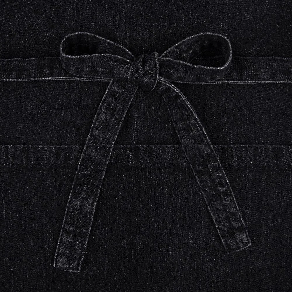 Фартук джинсовый E2, черный - фото 4