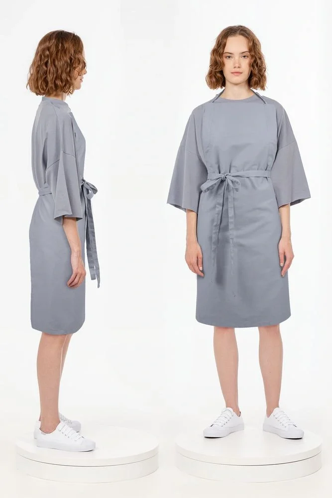 Фартук E1, серый - фото 7