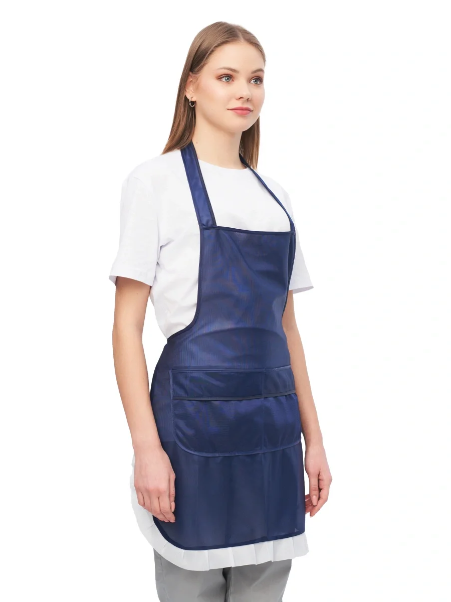Фартук нейлоновый т-синий - фото 4