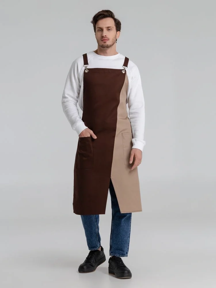 Фартук Picante, коричневый с бежевым - фото 6