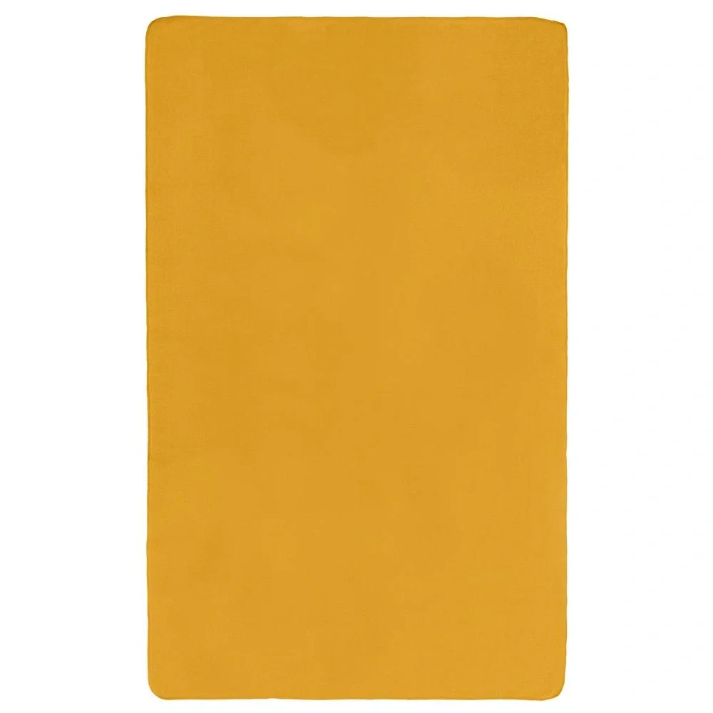 Флисовый плед Warm&Peace XL, желтый - фото 2