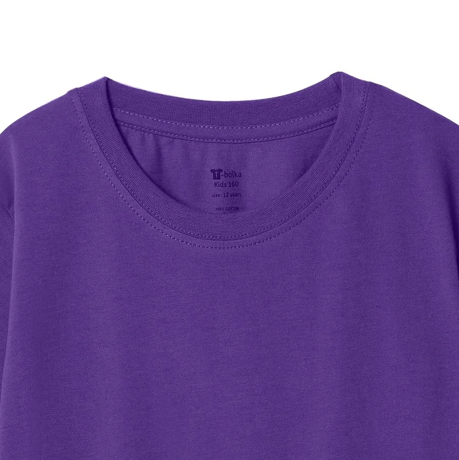 Футболка детская T-Bolka Kids, фиолетовая - фото 8