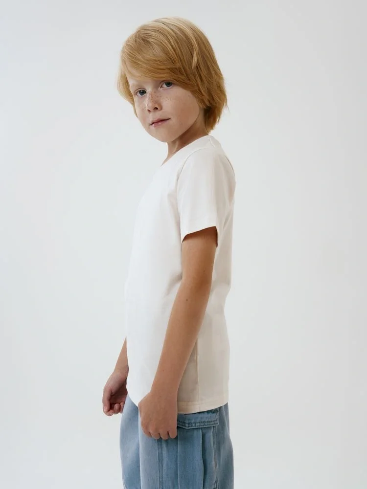 Футболка детская T-Bolka Kids, молочно-белая - фото 7