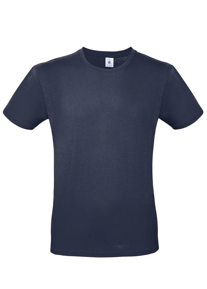 Футболка мужская E150, темно-синяя - фото 2