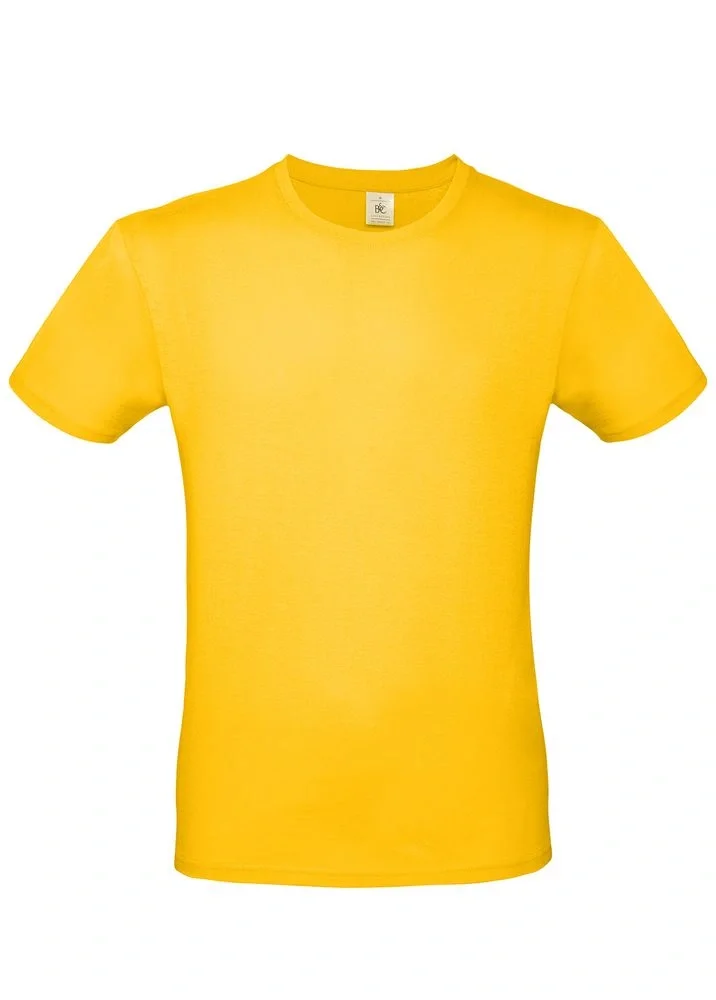 Футболка мужская E150, желтая - фото 2