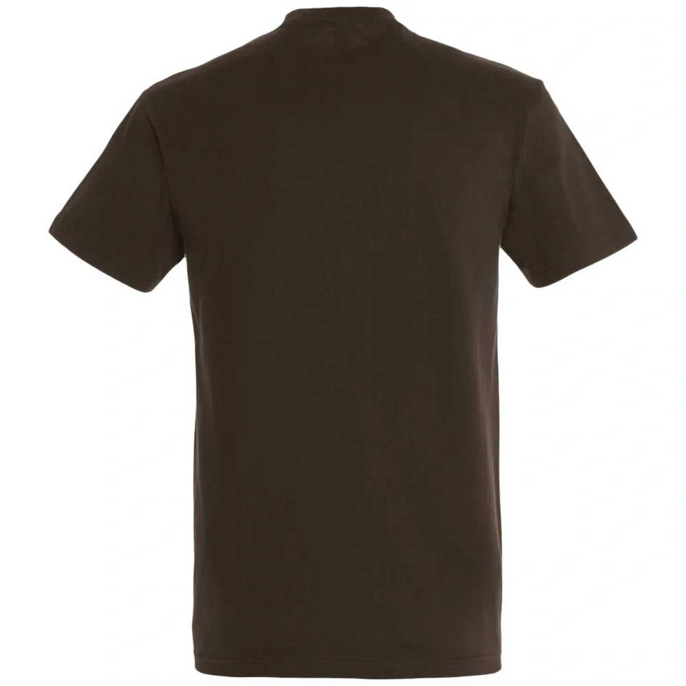 Футболка Imperial 190, шоколадно-коричневая - фото 3