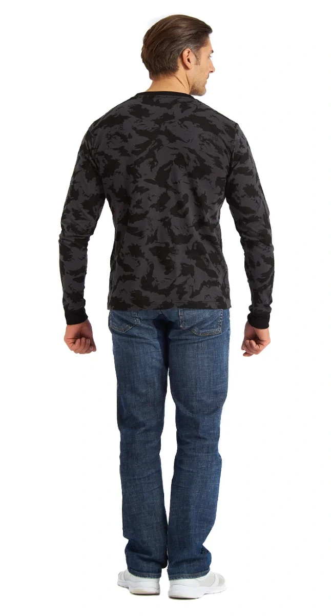 Футболка кмф с длинными рукавами "Графит" - фото 3