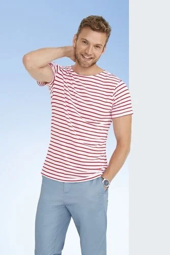 Футболка Miles Men белая с красным - фото 4