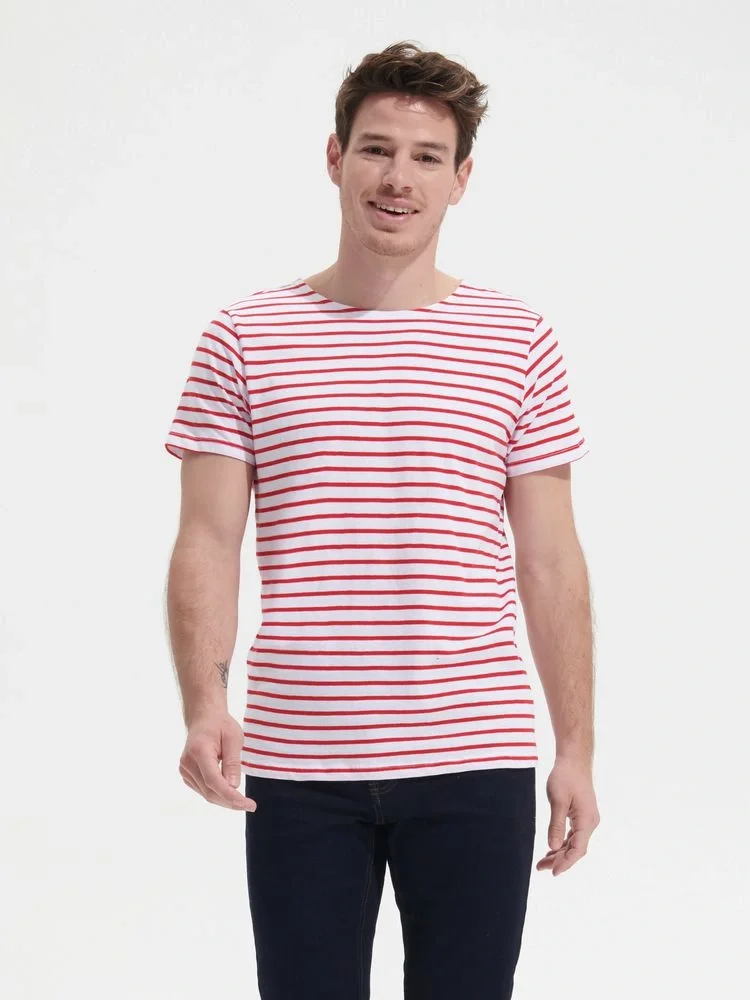 Футболка Miles Men серая с желтым - фото 9