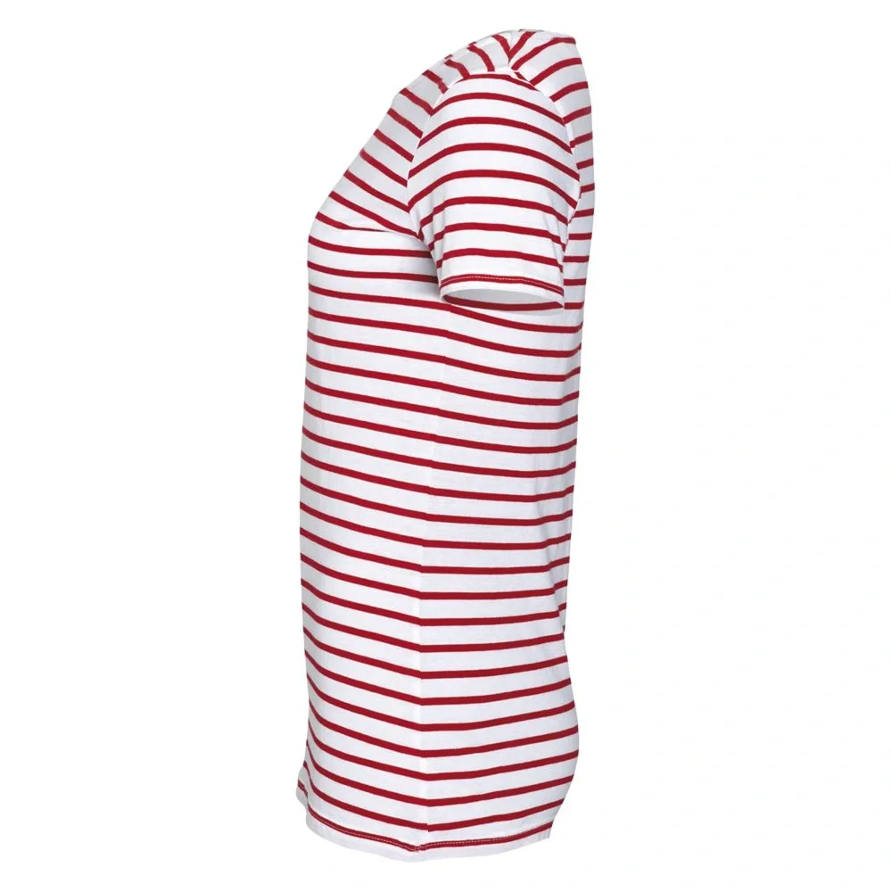 Футболка Miles Women белая с красным - фото 7