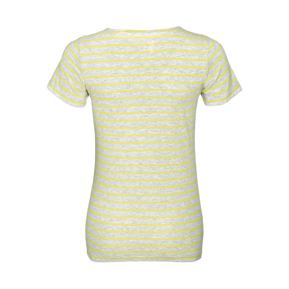 Футболка Miles Women серая с желтым - фото 6