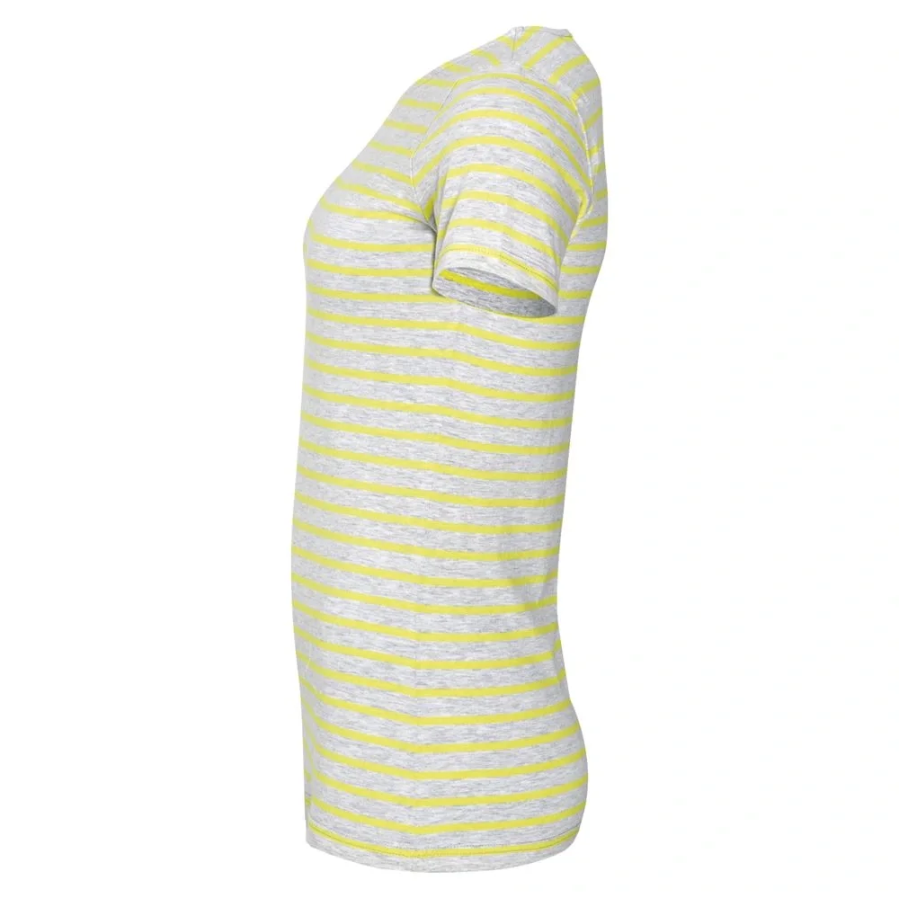 Футболка Miles Women серая с желтым - фото 7