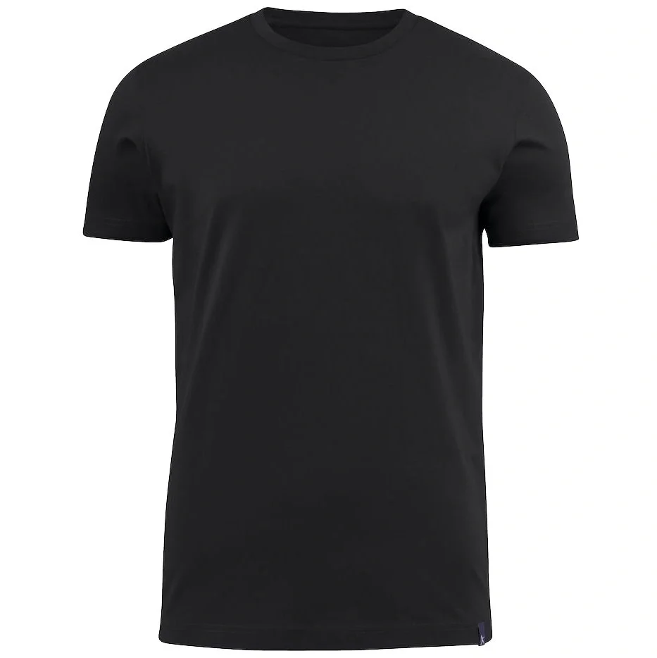 Футболка мужская American U, черная - фото 1