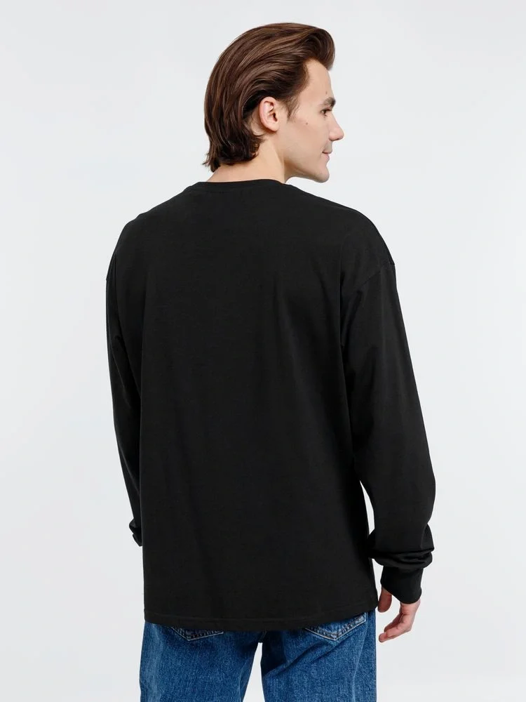 Футболка оверсайз с длинным рукавом Сity Sapiens, черный - фото 5