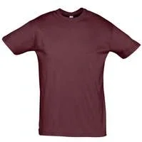 Футболка унисекс Regent 150, бордовая - фото 1