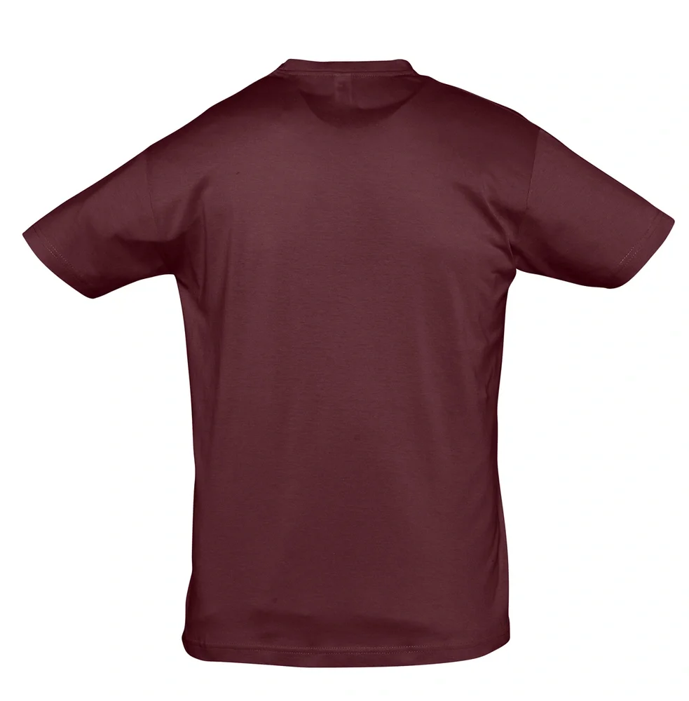 Футболка унисекс Regent 150, бордовая - фото 3