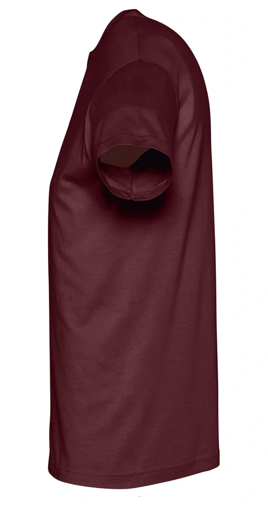 Футболка унисекс Regent 150, бордовая - фото 4