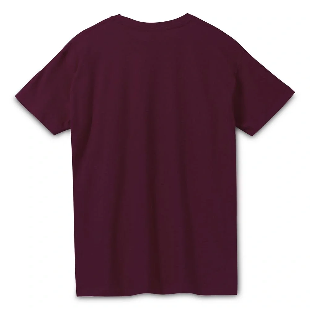Футболка унисекс Regent 150, бордовая - фото 8