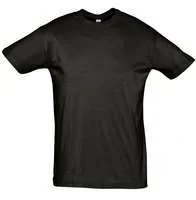 Футболка унисекс Regent 150, черная - фото 1