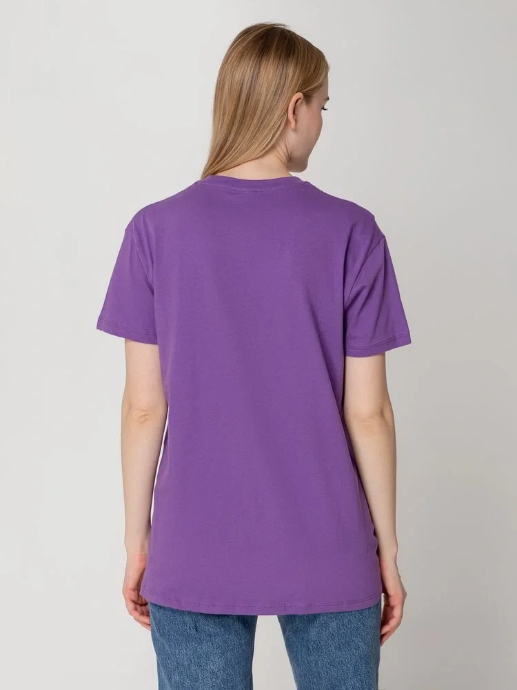 Футболка унисекс Regent 150, фиолетовая - фото 14