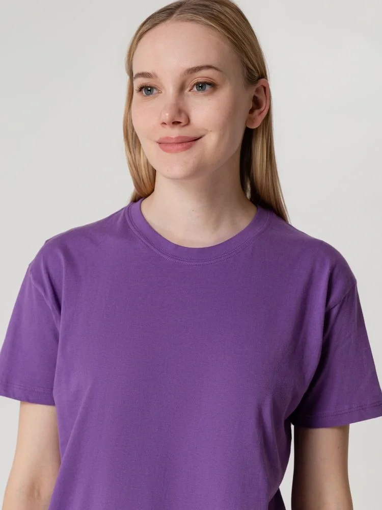 Футболка унисекс Regent 150, фиолетовая - фото 15