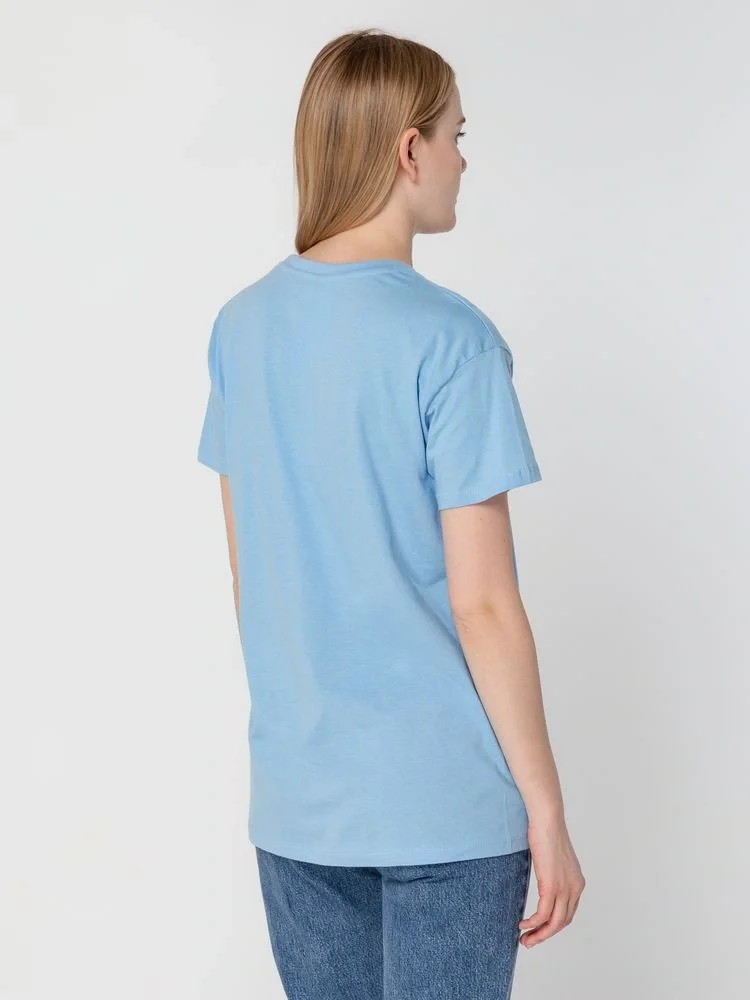 Футболка унисекс Regent 150, голубая - фото 13