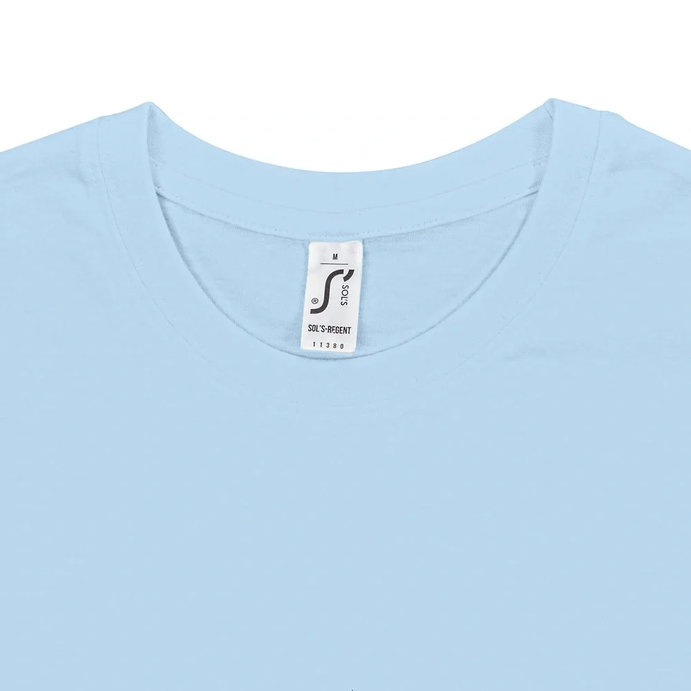 Футболка унисекс Regent 150, голубая - фото 22
