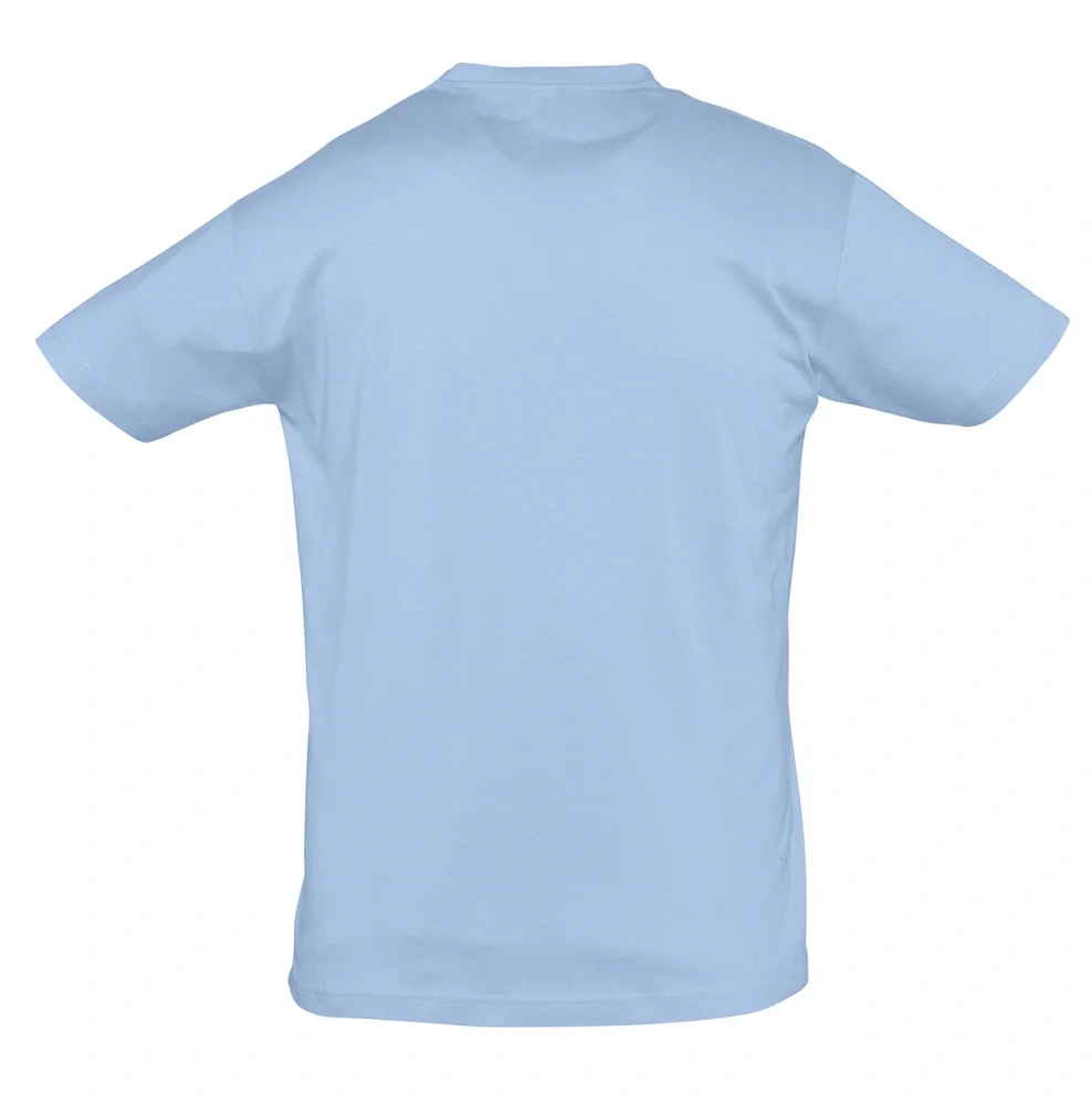 Футболка унисекс Regent 150, голубая - фото 3