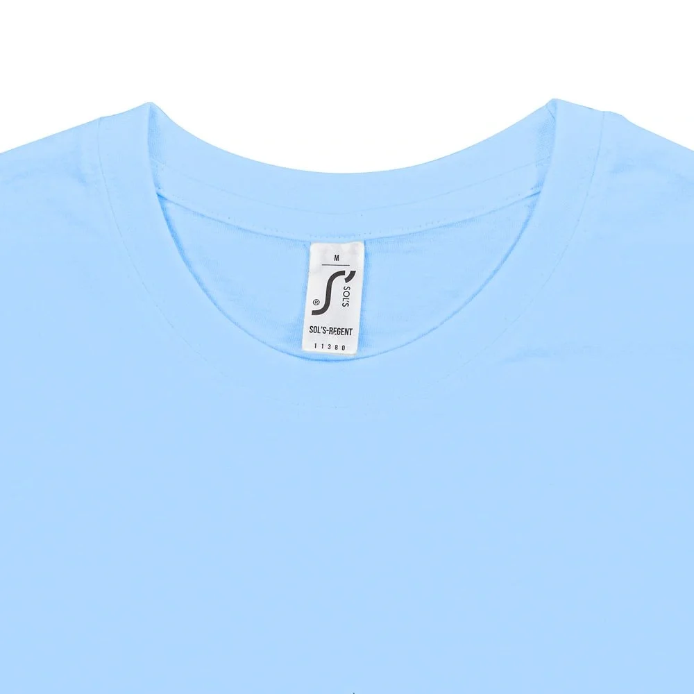 Футболка унисекс Regent 150, голубая - фото 8