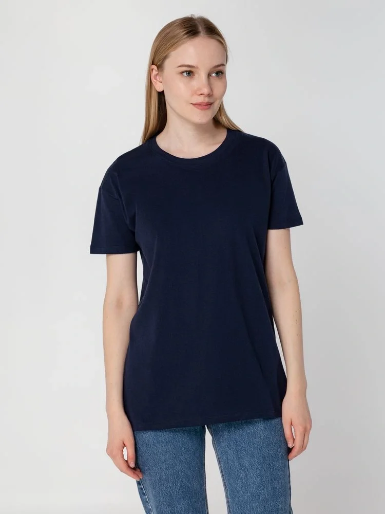 Футболка унисекс Regent 150, кобальт (темно-синяя) - фото 10