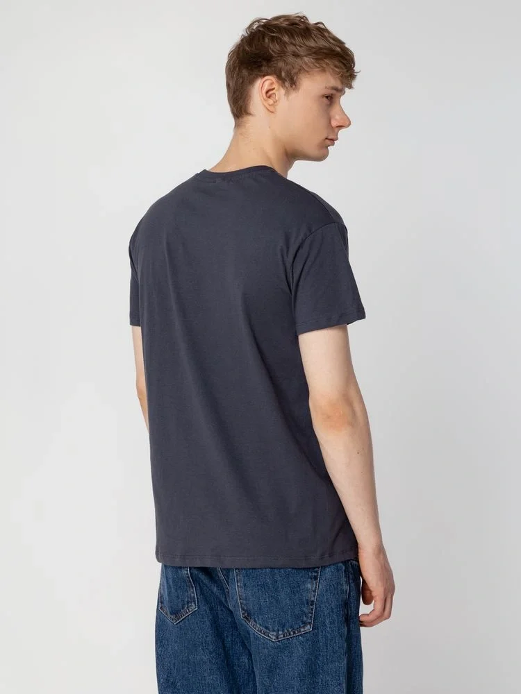 Футболка унисекс Regent 150, серая (стальная) - фото 12