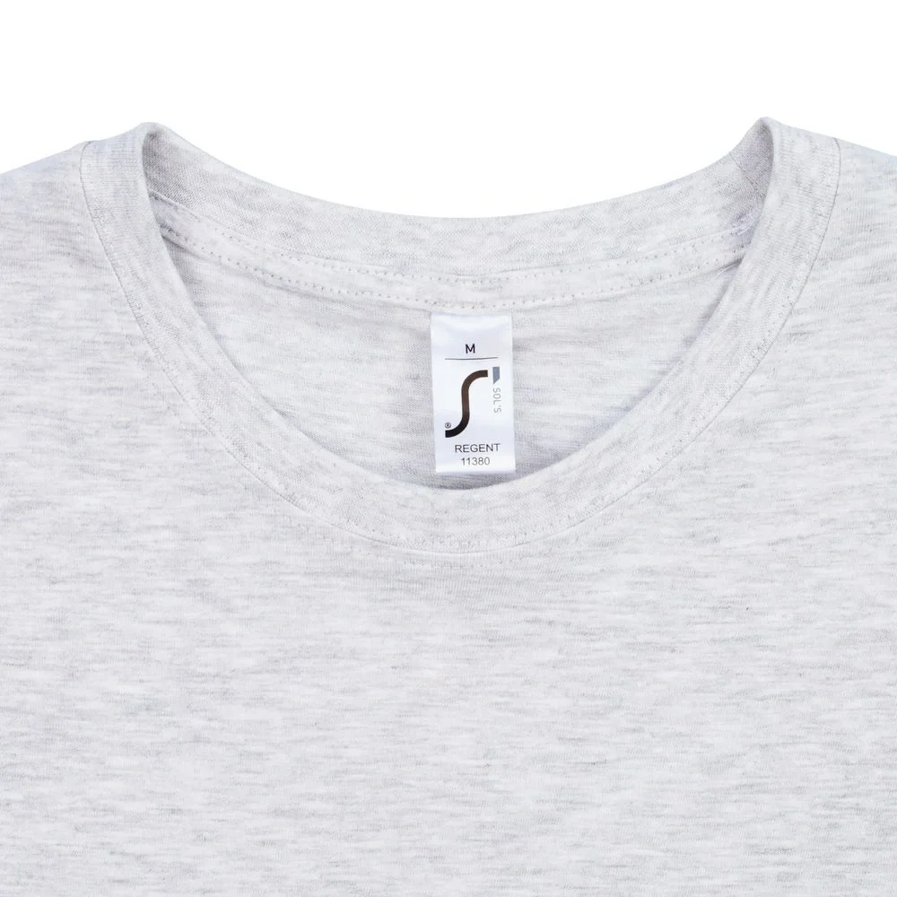 Футболка унисекс Regent 150, светло-серый меланж - фото 10
