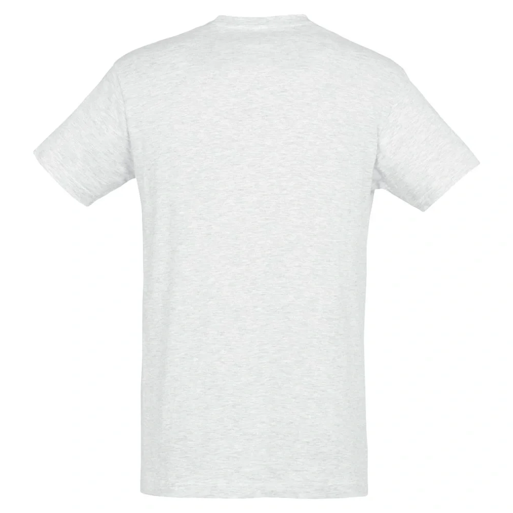 Футболка унисекс Regent 150, светло-серый меланж - фото 3