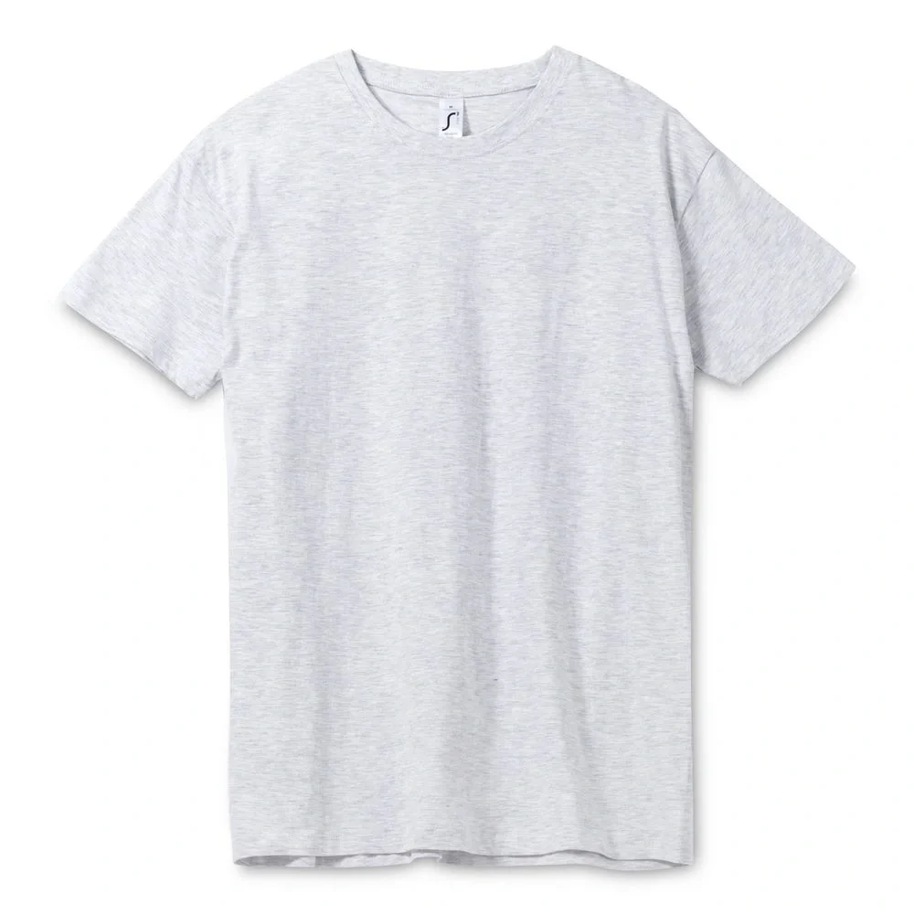 Футболка унисекс Regent 150, светло-серый меланж - фото 8