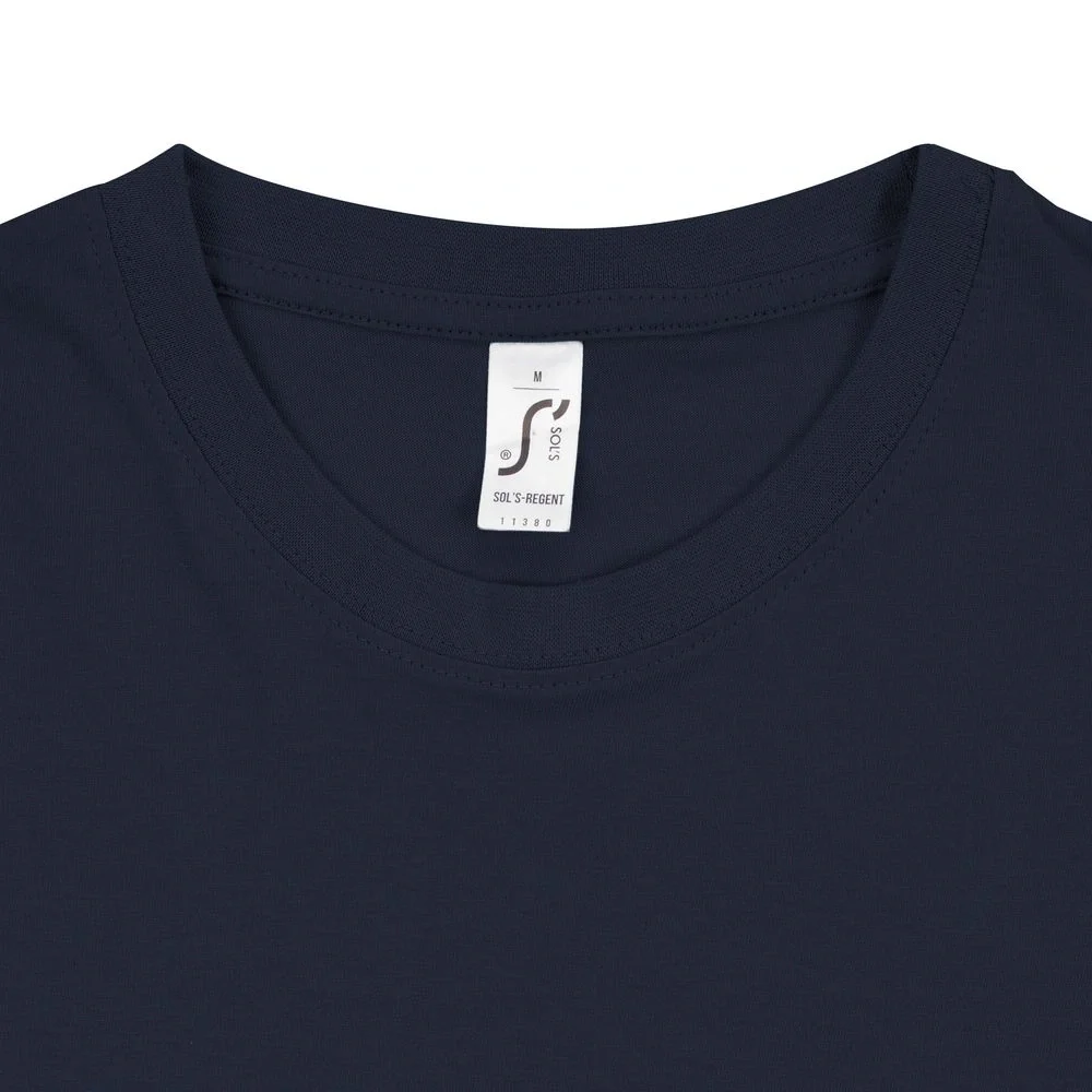 Футболка унисекс Regent 150, темно-синяя (navy) - фото 10