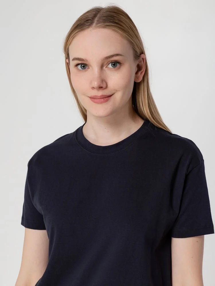 Футболка унисекс Regent 150, темно-синяя (navy) - фото 13