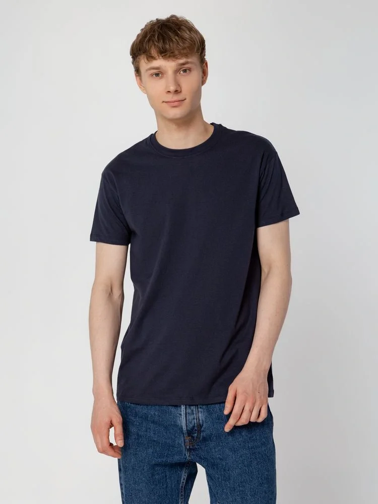 Футболка унисекс Regent 150, темно-синяя (navy) - фото 14