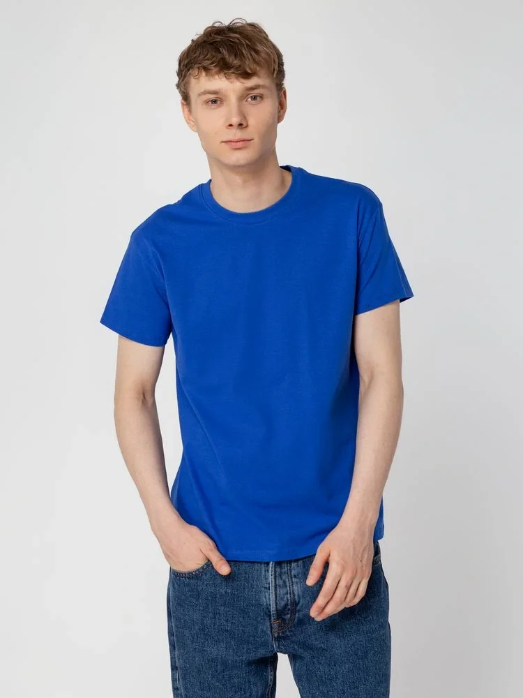 Футболка унисекс Regent 150, темно-синяя (navy) - фото 17