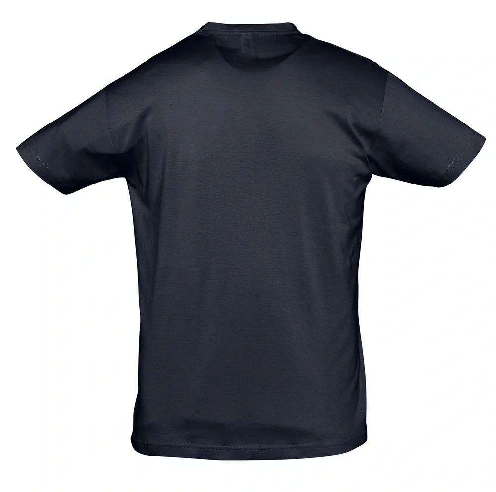 Футболка унисекс Regent 150, темно-синяя (navy) - фото 3