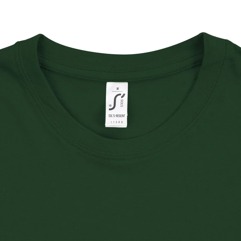 Футболка унисекс Regent 150, темно-зеленая - фото 11