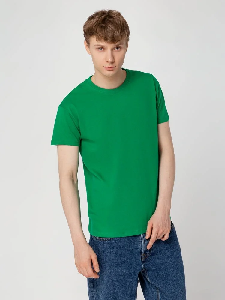 Футболка унисекс Regent 150, темно-зеленая - фото 13